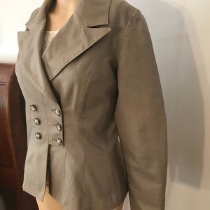 Luke Aaron Taupe Duckcloth Jacket/Blaser-Sise 6